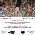 Locandina del concorso "Morte non accidentale di un ferroviere anarchico", presso la Nuova Accademia di Belle Arti di Milano